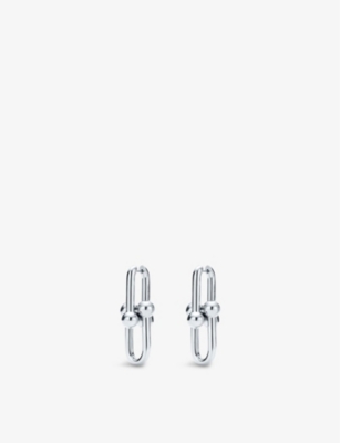 TIFFANY & CO: Tiffany HardWear Link sterling silver earrings