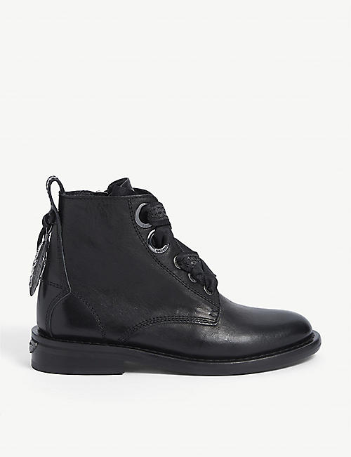 ZADIG&VOLTAIRE: Laureen roma leather ankle boots