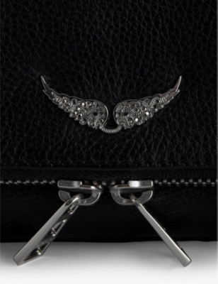 ZADIG&VOLTAIRE: Rock Nano leather clutch