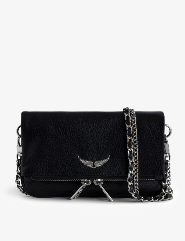 Rock Nano leather clutch
