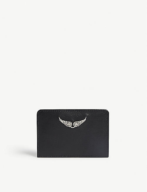 ZADIG&VOLTAIRE: Leather card holder