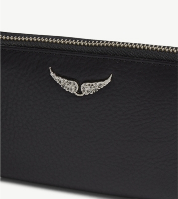 Zadig & Voltaire Compagnon Wallet In Noir