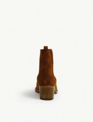 maje suede boots