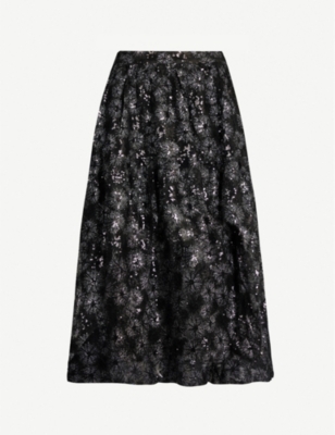 sequin top with tulle skirt
