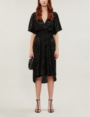 maje sequin dress