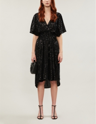 robe maje sequin