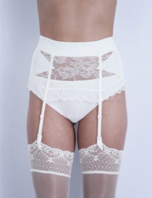 LA PERLA Shape-Allure lace suspender belt