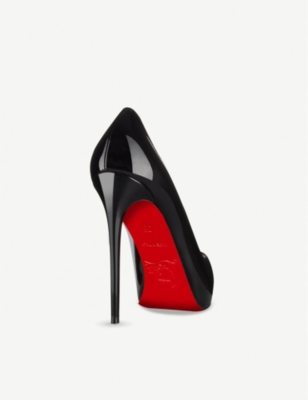 CHRISTIAN LOUBOUTIN New Very Prive 120 patent-leather courts