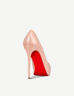 CHRISTIAN LOUBOUTIN New Very Prive 120 patent-leather courts