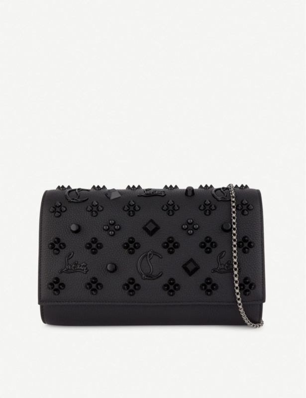 Paloma leather clutch bag