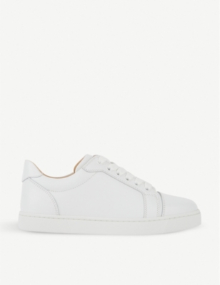 CHRISTIAN LOUBOUTIN: Vieira leather trainers