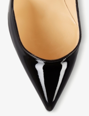 CHRISTIAN LOUBOUTIN Hot chick 100 patent-leather courts