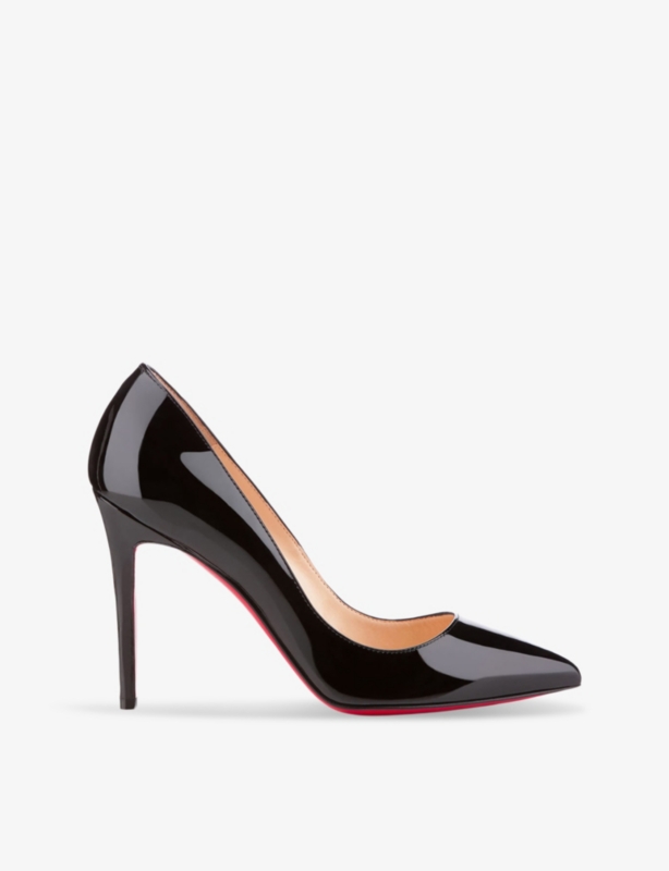 Pigalle 100 patent-leather courts