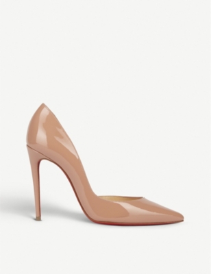 CHRISTIAN LOUBOUTIN: Iriza 100 patent-leather courts