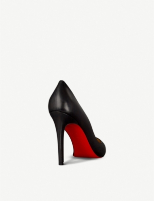 CHRISTIAN LOUBOUTIN Pigalle 100 leather courts