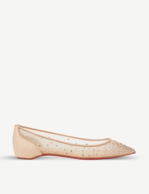 Louboutin follies hot sale flats