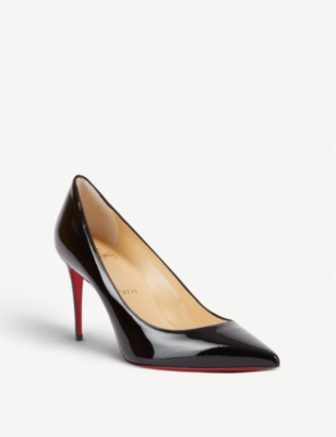 CHRISTIAN LOUBOUTIN Kate 85 patent-leather courts