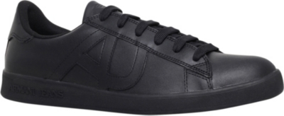 all black armani trainers