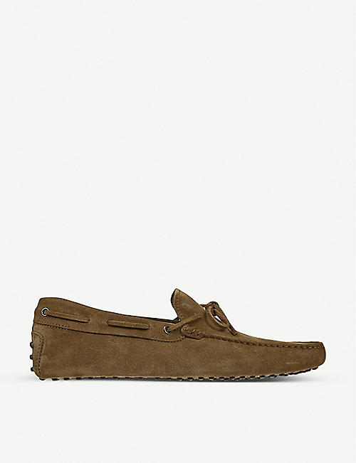 TODS: Gommino Heaven suede driving shoes