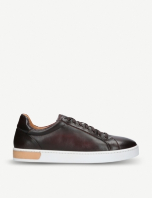 Magnanni GUNNER LO LEATHER TRAINERS