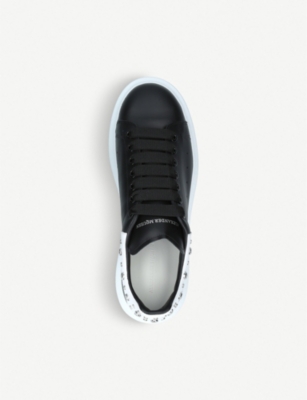 alexander mcqueen black suede trainers