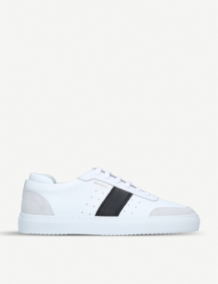 AXEL ARIGATO Dunk suede trimmed leather trainers Selfridges