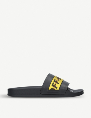 off white slippers