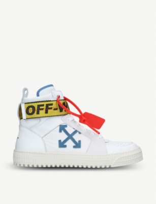 off white industrial belt high top sneaker