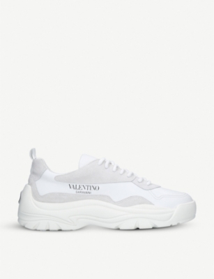 mens white valentino trainers