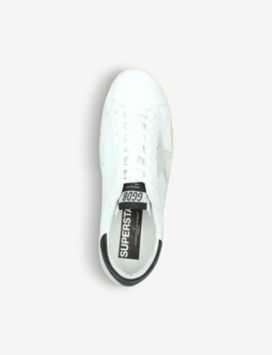 GOLDEN GOOSE SUPERSTAR CLEAN LEATHER TRAINERS