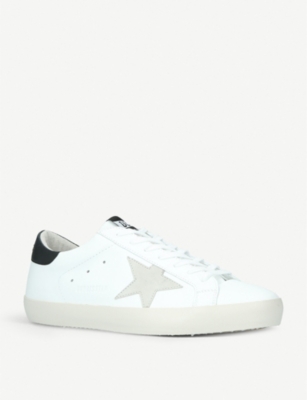 GOLDEN GOOSE SUPERSTAR CLEAN LEATHER TRAINERS