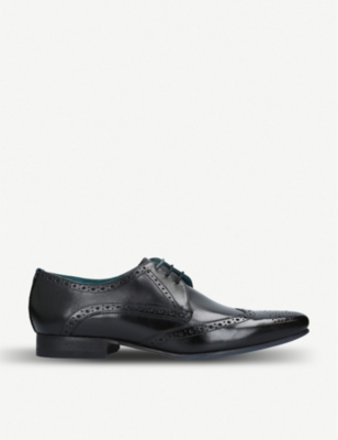 TED BAKER Hosei leather derby shoes Selfridges