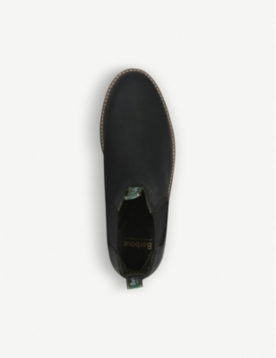 BARBOUR: Farsley Leather Chelsea boots