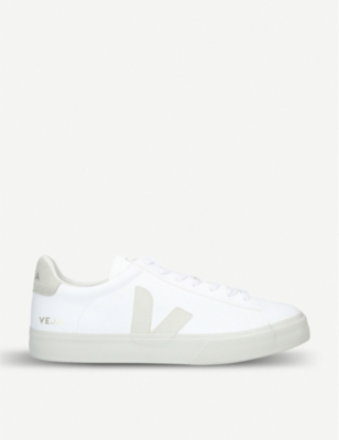 veja campo leather trainers