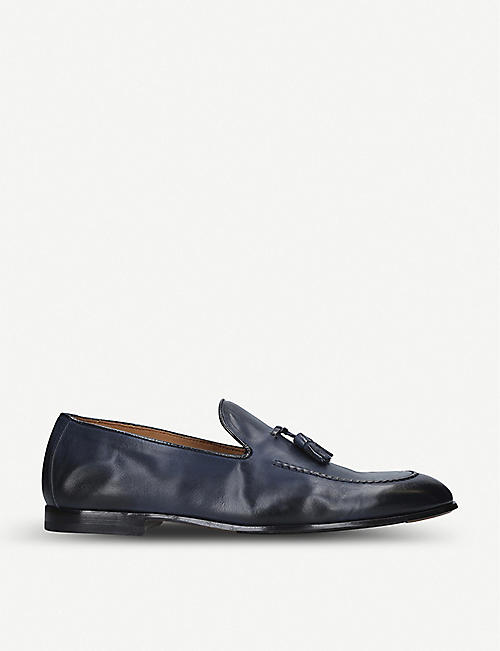 DOUCALS: Max flexi leather loafers