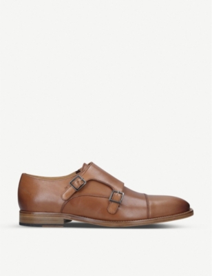 PAUL SMITH Frank leather double monk shoes Selfridges