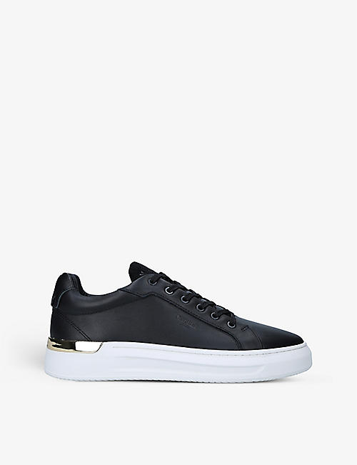 MALLET: Grafton leather trainers