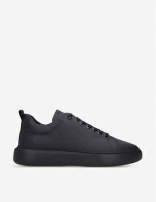 NUBIKK SCOTT MARLOW LEATHER TRAINERS 