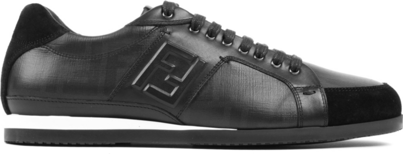 FENDI   New Softy logo trainers