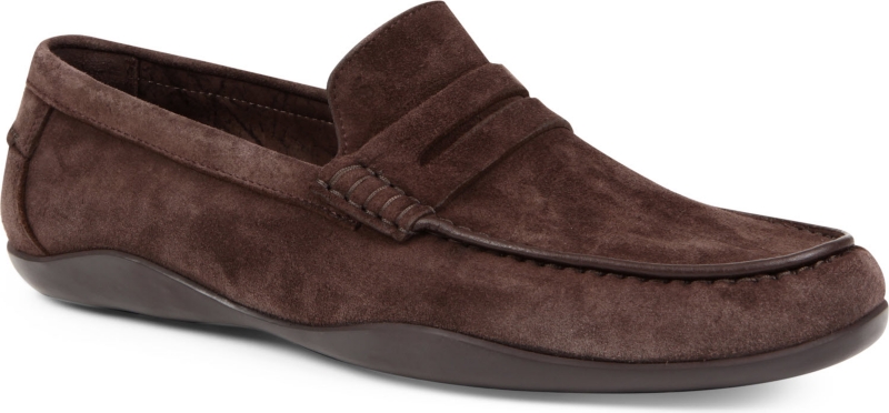 HARRYS OF LONDON   Basel suede loafers