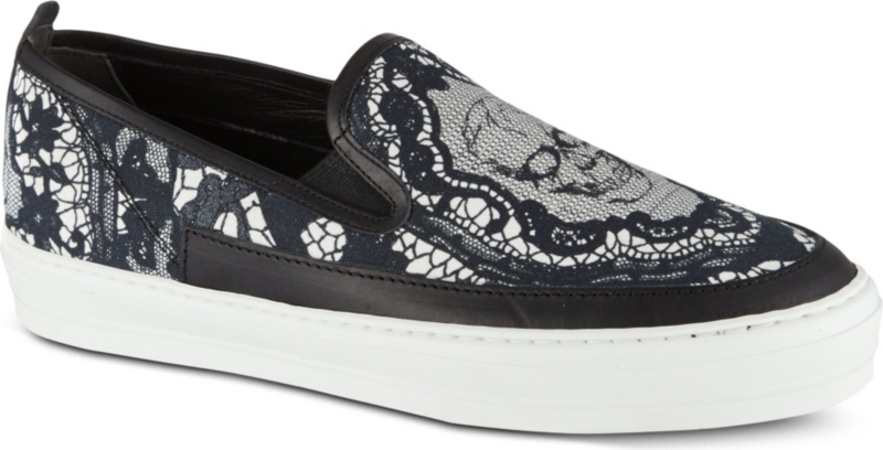 ALEXANDER MCQUEEN   Skull print pumps