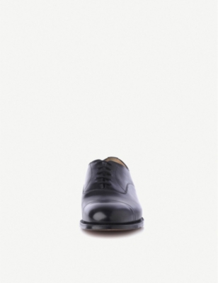 Church Mens Black Consul G Leather Oxford Shoes In Black
