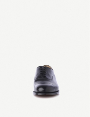 Shop Church Men's Black Consul G Leather Oxford Shoes