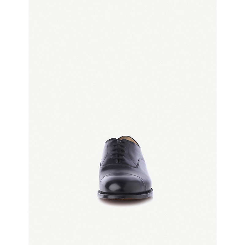 Shop Church Men's Black Consul G Leather Oxford Shoes