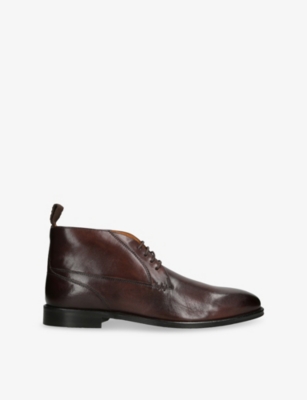 WILLIAM HUNT: Amenque Lace-Up Leather Shoes