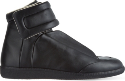 MAISON MARGIELA - Future leather high-top trainers | Selfridges.com