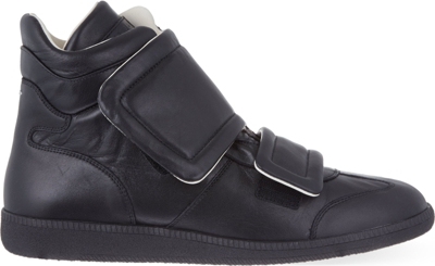 MAISON MARGIELA   2 velcro hi top trainers