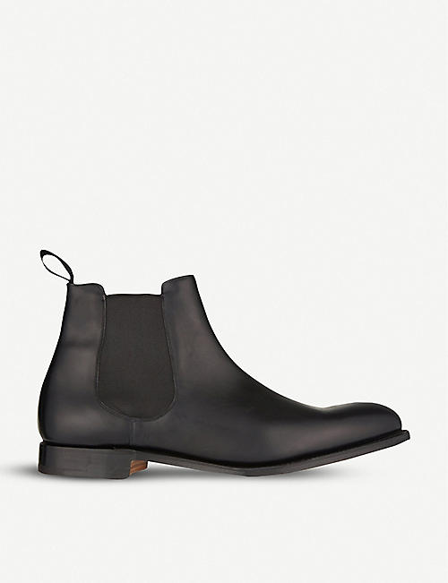 CHURCH: Houston leather Chelsea boots