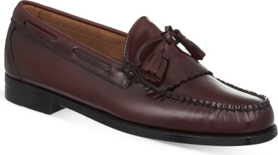 BASS WEEJUNS   Layton moc kiltie loafers