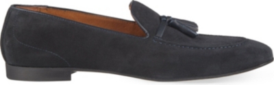 KG KURT GEIGER   Landon suede tassel loafers